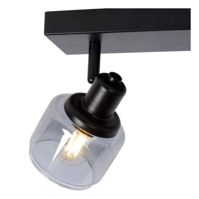 lafabryka.pl Lampa sufitowa black 2xE14 spot BJORN 77979/02/30 Lucide